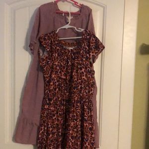 Cat and Jack 14/16 euc both dresses